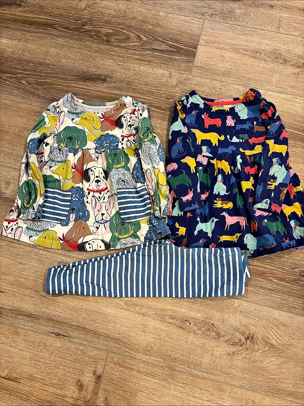 Boden doggies Print Dress Set
